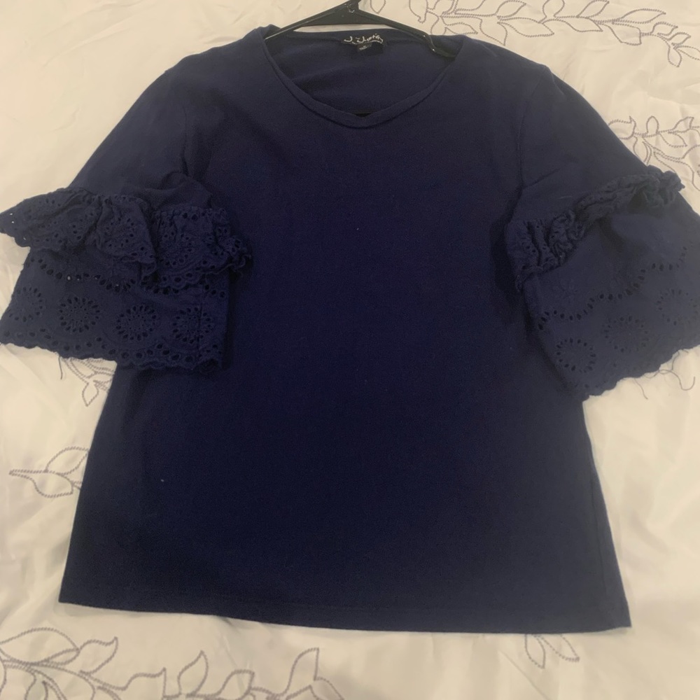 Royal Blue Women’s Blouse. Style - Formal.